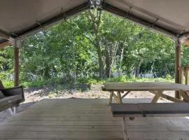 Luxury Safari Tent on the New River