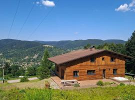Chalet Le Belvédère, vue exceptionnelle dans les Hautes Vosges, hotel em Ventron