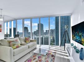 Amazing 2 Bedroom at Icon in the Heart of Brickell, hotel en Miami