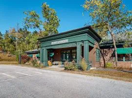 Charming two-bedroom dog-friendly cabin w/firepit, near outside activities