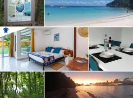 KawanNid Plage à 200m, Wifi, Clim, Jardin Privé