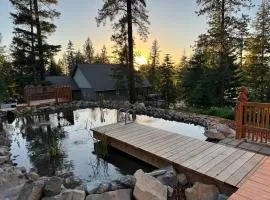 Eagles Nest River View Dome Hot Tub & Swim Pond