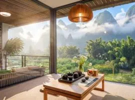 Yangshuo Lijiang Island Riverside Resort -Free pick up service and local guide walking along the river