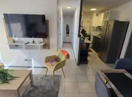 Dep céntrico a pasos de mall rancagua- restaurantes -parking privado-3H -1B