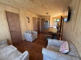 Espacio natural familiar Family Cabaña 3 dormitorios cabin 3D