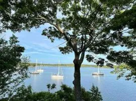 Serene waterfront home w/ a dock, large deck & amazing views!