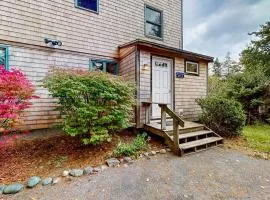 Dog-friendly ocean-view home with grill, wood stove, deck, washer/dryer, & AC