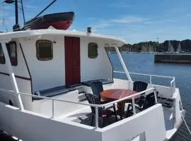 Appartement flottant sur ancien navire