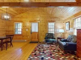 Comfortable dog-friendly cabin with fireplace & kitchenette near hiking trails