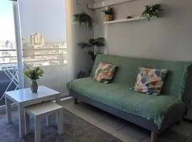 Céntrico Dep en rancagua-parking privado - calefacción- moderno