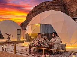 Martian landscape camp