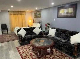 Walk out lake view beautiful studio type Basment