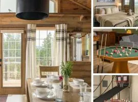 The Moose Hoose Hot Tub W Views Game Room