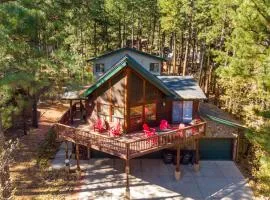 Chalet in the Pines Spa Game Room Wraparound Deck