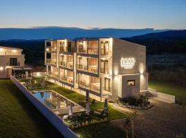 Pnoe Boutique suites, hótel í Nikiti