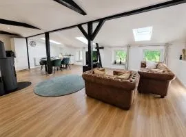 HimmelsDeck - Ferienwohnung mit Hund, Kamin, Deichnähe