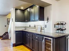 Elegant Victorian Gothic Revival home with wet bar, sunroom, & washer/dryer