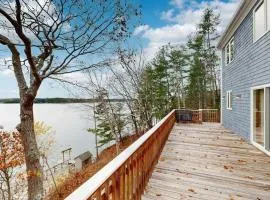 Serene waterfront home w/ a dock, large deck & amazing views!