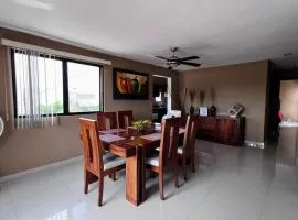 Home 365 Mérida Amplio y confortable departamento 3 recámaras 4 camas wifi