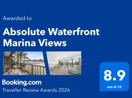 Absolute Waterfront Marina Views