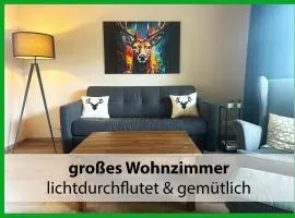 MARKs Ferienwohnung in Bad Sachsa - waldnah, hundefreundlich, ruhig! Ideal für Paare mit Hund