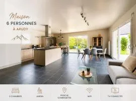 Grande maison, 6 personnes, Terrasse & Parking