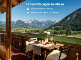 Ferienwohnungen Tannheim - bei Martina Fügenschuh -Sommerbergbahn inklusive - ruhige Lage direkt an Lift & Loipe