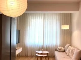 Cozy minimalist studio apartment