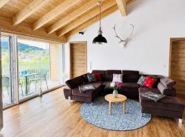 Berg Fux - 5 neue wohlfühl Ferienwohnungen mit Bergblick, Balkon, Parkplatz, nahe Oberstdorf, hotel em Sonthofen