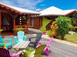 Bungalow charmant à Saint-François avec jardinB