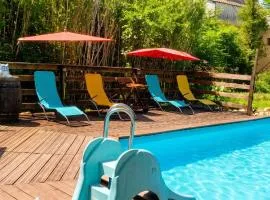Appartement charmant près d'Orange avec piscine partagée