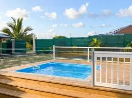 Bungalow accueillant à Saint-François, 45 m² avec terrasse