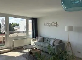 SKY Moments Penthouse-Flair mit Panoramablick, Pool & Sauna
