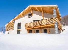 Chalet chaleureux montagne, Valmeinier, vue imprenable + 180 m²