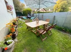 Appartement spacieux à L'Argentière-la-Bessée, terrasse et jardin