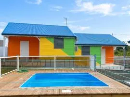 Chalet cosy à Saint-François avec piscine privée