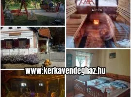 Jakuzzis,Szaunás,Kerkavendégház-Őrség-Csesztreg-Kerkaujfalu