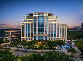 Guangzhou Elegant International Hotel Panyu Square Metro Station Branch, hotel u Guangdžouu