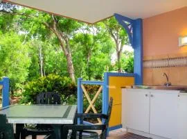 Studio chaleureux à Sainte-Anne - 29m² avec jardin.