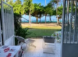 Charmant studio avec vue sur mer au Moule, 20 m² + terrasse