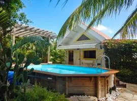 Chalet confortable au Vauclin avec piscine privée