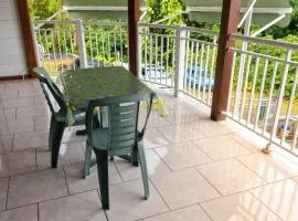 Appartement confortable à Deshaies, 40 m², proche de la mer