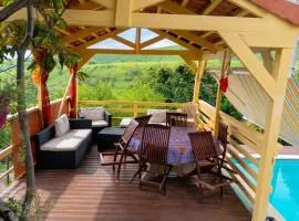 Belle villa avec piscine privée à Le Carbet