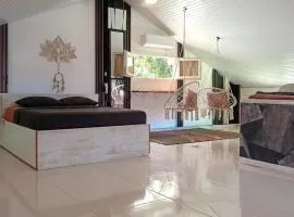 Maison cosy à Baie-Mahault, 60 m² avec balcon