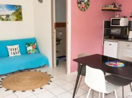 Appartement avec vue sur la mer à La Trinité - 32 m² - Terrasse
