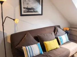 Studio douillet à Puy-Saint-Vincent, 16 m², vue sur la montagne.