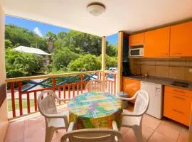 Studio confortable à Sainte-Anne 25 m² avec balcon