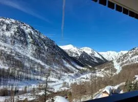 Très bel appartement dans le centre d'Isola 2000 avec balcon exposé sud ouest
