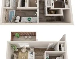 Cozy bedroom apartment