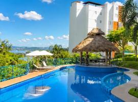 Hermoso departamento en Tequesquitengo alberca jacuzzi y acceso al lago, hotelli kohteessa Tequesquitengo